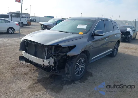 2018 Infiniti Qx60 from USA, damaged, VIN 5N1DL0MM7JC525901